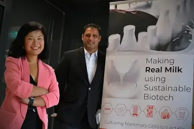 Start-ups’ innovative ideas: Lab-made milk, matching migrant workers to jobs