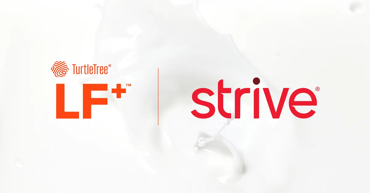 TurtleTree Announces Strategic Partnership with Strive, a Sustainable Nutrition Company; Expands Consumer Product Offerings with LF+™ for Adult and Sports Nutrition