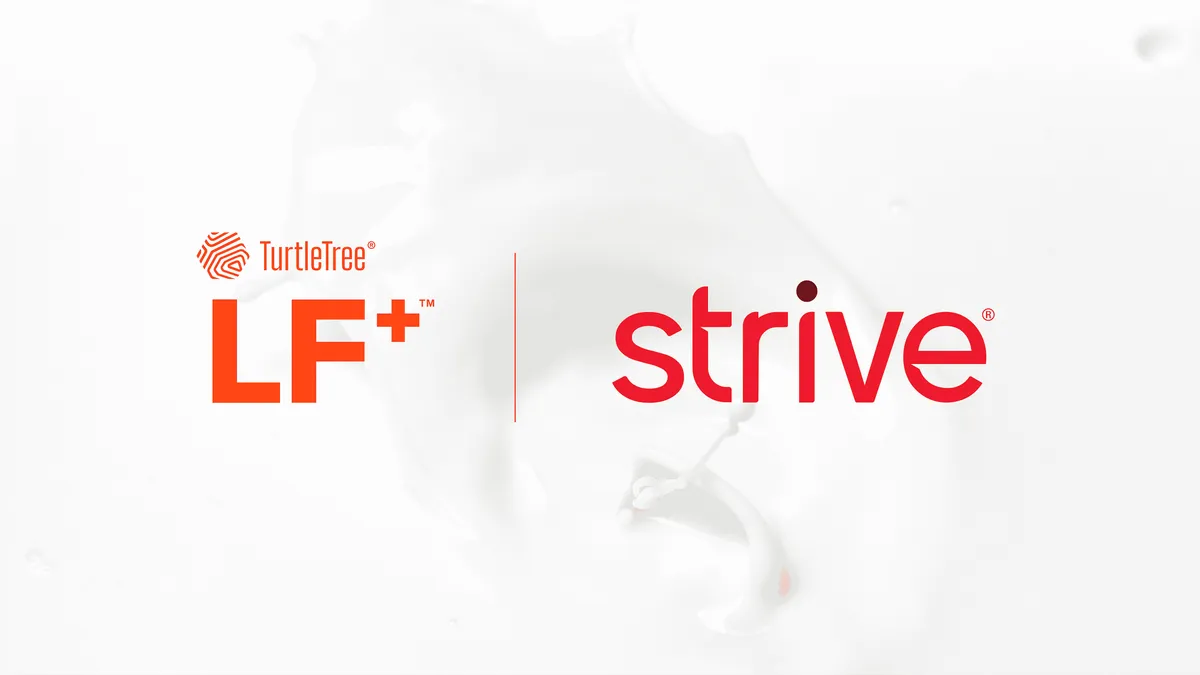 TurtleTree & Strive to Launch Health-Focused Beverages Powered by Animal-Free Lactoferrin